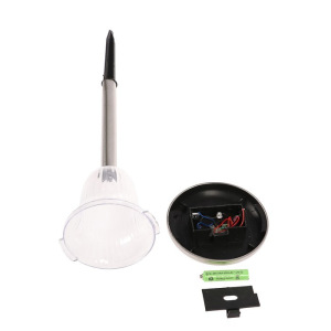 Светильник садовый на солнечных батареях TDM СС-320, сталь, белый Светильник садовый на солнечных батареях TDM СС-320, сталь, белый