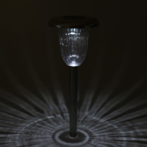 Светильник садовый на солнечных батареях TDM СС-320, сталь, белый Светильник садовый на солнечных батареях TDM СС-320, сталь, белый