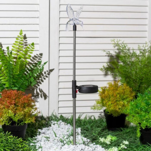 Светильник садовый на солнечных батареях TDM СС "Колибри", сталь, меняет цвет Светильник садовый на солнечных батареях TDM СС "Колибри", сталь, меняет цвет