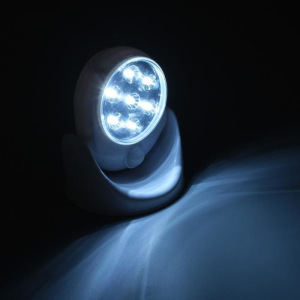 Светильник светодиодный с датчиком движения düwi Autonoma LED, 3.5 Вт, 4хАА, IP44 Светильник светодиодный с датчиком движения düwi Autonoma LED, 3.5 Вт, 4хАА, IP44