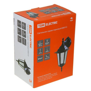 Светильник TDM 6060-12 садово-парковый шестигранник, 60Вт, вниз, бронза, SQ0330-0012 Светильник TDM 6060-12 садово-парковый шестигранник, 60Вт, вниз, бронза, SQ0330-0012