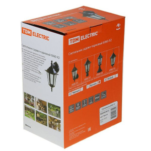 Светильник TDM 6060-12 садово-парковый шестигранник, 60Вт, вниз, бронза, SQ0330-0012 Светильник TDM 6060-12 садово-парковый шестигранник, 60Вт, вниз, бронза, SQ0330-0012