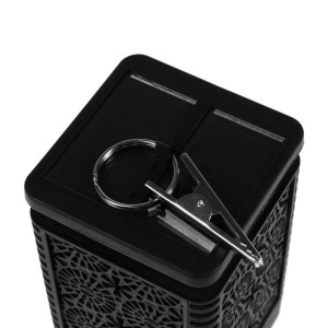 Светильник уличный "Фонарь подвесной", солнечная батарея, эффект горящего огня Светильник уличный "Фонарь подвесной", солнечная батарея, эффект горящего огня