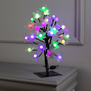 Светодиодный куст улич. 0.3 м, "Шарики/цветы", 32 LED, 220V, моргает МУЛЬТИ Светодиодный куст улич. 0.3 м, "Шарики/цветы", 32 LED, 220V, моргает МУЛЬТИ