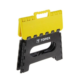 Табурет складной TOPEX, максимальная нагрузка 150 кг, высота 220 мм Табурет складной TOPEX, максимальная нагрузка 150 кг, высота 220 мм