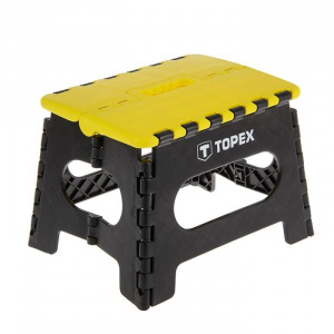 Табурет складной TOPEX, максимальная нагрузка 150 кг, высота 220 мм Табурет складной TOPEX, максимальная нагрузка 150 кг, высота 220 мм