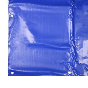 Тент ПВХ, 1,5 × 3 м, плотность 500 г/м², люверсы шаг 0,5 м, синий, утеплённый Тент ПВХ, 1,5 × 3 м, плотность 500 г/м², люверсы шаг 0,5 м, синий, утеплённый