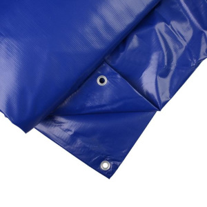 Тент ПВХ, 1,5 × 3 м, плотность 500 г/м², люверсы шаг 0,5 м, синий, утеплённый Тент ПВХ, 1,5 × 3 м, плотность 500 г/м², люверсы шаг 0,5 м, синий, утеплённый