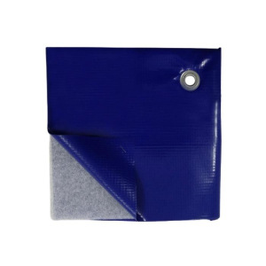 Тент ПВХ, 1,5 × 3 м, плотность 500 г/м², люверсы шаг 0,5 м, синий, утеплённый Тент ПВХ, 1,5 × 3 м, плотность 500 г/м², люверсы шаг 0,5 м, синий, утеплённый