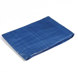 Тент защитный, 4 × 5 м, плотность 60 г/м², люверсы шаг 1 м, тарпаулин, УФ, синий Тент защитный, 4 × 5 м, плотность 60 г/м², люверсы шаг 1 м, тарпаулин, УФ, синий