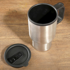 Термокружка "Вильбон", 450 мл, сохраняет тепло 2 ч, хромированная, 13х8.5х16 см Термокружка "Вильбон", 450 мл, сохраняет тепло 2 ч, хромированная, 13х8.5х16 см