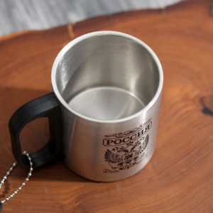 Термокружка с компасом "Россия", 170 мл Термокружка с компасом "Россия", 170 мл