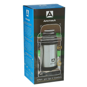 Термос для еды "Арктика", 1.2 л, вакуумный Термос для еды "Арктика", 1.2 л, вакуумный