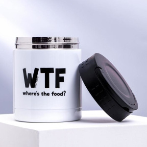 Термос для еды "WTF", 400 мл, сохраняет тепло 12 ч Термос для еды "WTF", 400 мл, сохраняет тепло 12 ч