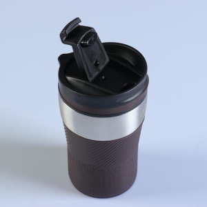 Термос-кружка 0.25 л Peterhof 12440 "PH" , коричневый Термос-кружка 0.25 л Peterhof 12440 "PH" , коричневый