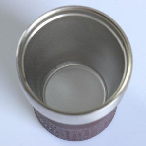 Термос-кружка 0.25 л Peterhof 12440 "PH" , коричневый Термос-кружка 0.25 л Peterhof 12440 "PH" , коричневый