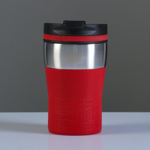 Термос-кружка 0.25 л Peterhof 12440 "PH", красный Термос-кружка 0.25 л Peterhof 12440 "PH", красный