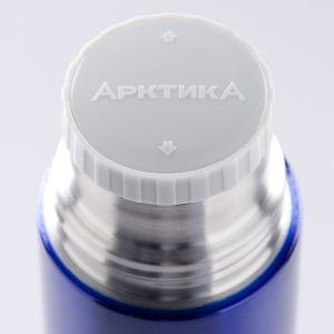 Термос "Арктика", 500мл, вакуумный синий, микс Термос "Арктика", 500мл, вакуумный синий, микс