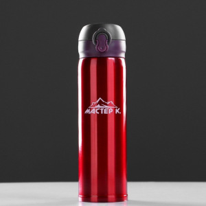 Термос "Мастер К." 500 мл, сохраняет тепло 8 ч, тёмно-красный Термос "Мастер К." 500 мл, сохраняет тепло 8 ч, тёмно-красный