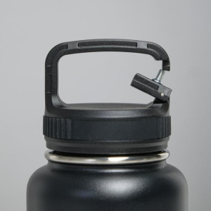 Термос "Турист" 1000 мл, сохраняет тепло 24 ч, крышка карабин, чёрный Термос "Турист" 1000 мл, сохраняет тепло 24 ч, крышка карабин, чёрный