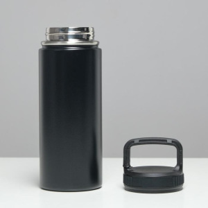 Термос "Турист" 550 мл, сохраняет тепло 24 ч, крышка карабин, чёрный Термос "Турист" 550 мл, сохраняет тепло 24 ч, крышка карабин, чёрный