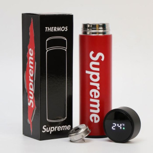 Термос Supreme, c термометром , 450 мл, сохраняет тепло 8 ч, 23 х 6.5 см Термос Supreme, c термометром , 450 мл, сохраняет тепло 8 ч, 23 х 6.5 см