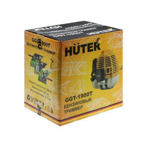 Триммер Huter GGT-1900T, 2Т, 1900 Вт, 2.6 л.с., 52 см3, 9500 об/мин, леска/нож + МАСЛО Триммер Huter GGT-1900T, 2Т, 1900 Вт, 2.6 л.с., 52 см3, 9500 об/мин, леска/нож + МАСЛО
