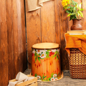 Туалет дачный, h = 39 см, без дна, с отверстиями для крепления к полу, «Летний день» Туалет дачный, h = 39 см, без дна, с отверстиями для крепления к полу, «Летний день»