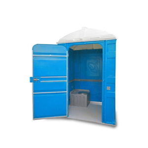Туалетная кабина, разборная, 1.56 × 1.58 × 2.3 м, цвет синий, «Эколайт Макс» Туалетная кабина, разборная, 1.56 × 1.58 × 2.3 м, цвет синий, «Эколайт Макс»