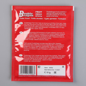 Турбо Дрожжи DoubleDragon Fruit Турбо Дрожжи DoubleDragon Fruit