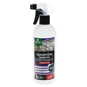 Удалитель цемента Prosept Cement Cleaner, готовый раствор, 0,5л Удалитель цемента Prosept Cement Cleaner, готовый раствор, 0,5л