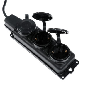 Удлинитель морозостойкий Luazon Lighting, 3 розетки,50 м,16 А, КГ 3х1.5 мм2, с з/к,IP44,ГОСТ Удлинитель морозостойкий Luazon Lighting, 3 розетки,50 м,16 А, КГ 3х1.5 мм2, с з/к,IP44,ГОСТ