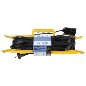Удлинитель на каркасе V.I.-TOK, 1 розетка, 20 м, без з/к Удлинитель на каркасе V.I.-TOK, 1 розетка, 20 м, без з/к