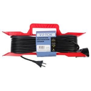 Удлинитель на каркасе V.I.-TOK, 1 розетка, 20 м, без з/к Удлинитель на каркасе V.I.-TOK, 1 розетка, 20 м, без з/к