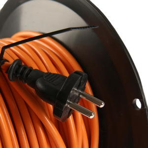 Удлинитель на катушке TUNDRA, 4 розетки, 25 м, 6 А, ПВС 2х0.75 мм2, без з/к, IP20, ГОСТ Удлинитель на катушке TUNDRA, 4 розетки, 25 м, 6 А, ПВС 2х0.75 мм2, без з/к, IP20, ГОСТ