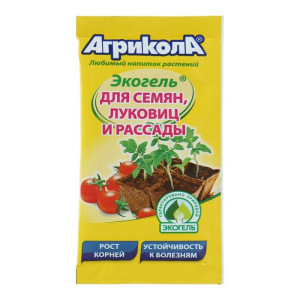 Удобрение Агрикола Экогель для семян,луковиц и рассады 20 мл Удобрение Агрикола Экогель для семян,луковиц и рассады 20 мл