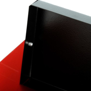 Урна уличная "Квадрат", с пепельницей, красная, 22л Урна уличная "Квадрат", с пепельницей, красная, 22л