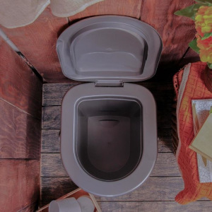 Ведро-туалет, 17 л, съёмный стульчак, «Парма» Ведро-туалет, 17 л, съёмный стульчак, «Парма»