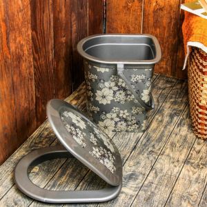 Ведро-туалет, 17 л, съёмный стульчак, «Парма» Ведро-туалет, 17 л, съёмный стульчак, «Парма»