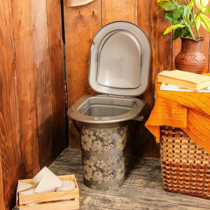 Ведро-туалет, 17 л, съёмный стульчак, «Парма» Ведро-туалет, 17 л, съёмный стульчак, «Парма»