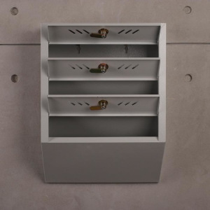 Ящик почтовый, 3 секции, с замком и ключами, ЯПн-3 Ящик почтовый, 3 секции, с замком и ключами, ЯПн-3