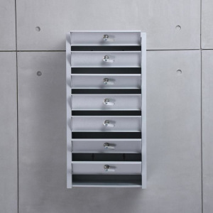 Ящик почтовый, 7 секций, с замком и ключами ЯПП-7 Ящик почтовый, 7 секций, с замком и ключами ЯПП-7