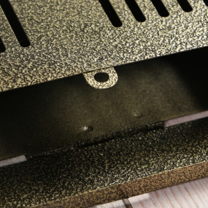 Ящик почтовый без замка (с петлёй), вертикальный, бронзовый Ящик почтовый без замка (с петлёй), вертикальный, бронзовый