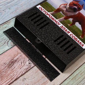 Ящик почтовый без замка (с петлёй), вертикальный, «Фото», МИКС, серебристый Ящик почтовый без замка (с петлёй), вертикальный, «Фото», МИКС, серебристый