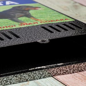 Ящик почтовый без замка (с петлёй), вертикальный, «Фото», МИКС, серебристый Ящик почтовый без замка (с петлёй), вертикальный, «Фото», МИКС, серебристый