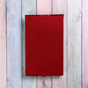 Ящик почтовый без замка (с петлёй), вертикальный, красный Ящик почтовый без замка (с петлёй), вертикальный, красный