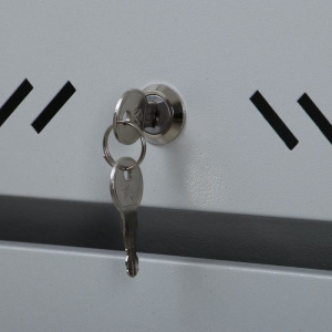 Ящик почтовый многосекционный, 9 секций, с задней стенкой, серый Ящик почтовый многосекционный, 9 секций, с задней стенкой, серый