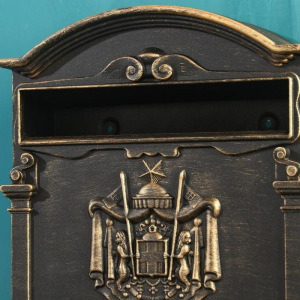 Ящик почтовый №4010В, старая бронза Ящик почтовый №4010В, старая бронза