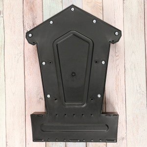 Ящик почтовый, пластиковый, «Элит», с замком, чёрный Ящик почтовый, пластиковый, «Элит», с замком, чёрный