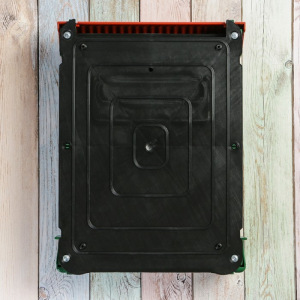 Ящик почтовый, пластиковый, «Премиум», с замком, зелёный Ящик почтовый, пластиковый, «Премиум», с замком, зелёный